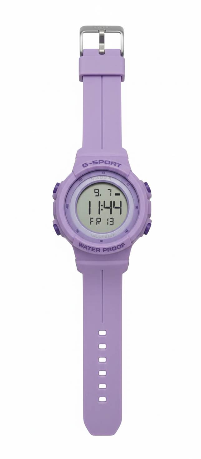Kids G-Sport Digital Watch – Purple | Waterproof Sports Edition
