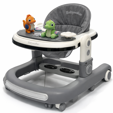 Babywalker Musical Activity Walker with Cushioned Seat & Toy Panel