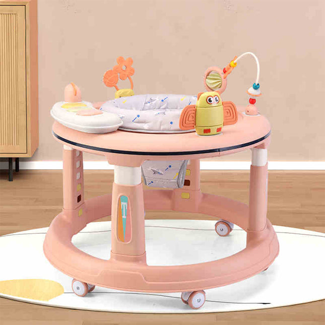 Baby Walker 3 in 1 Multi-Functional BH-105 Pink