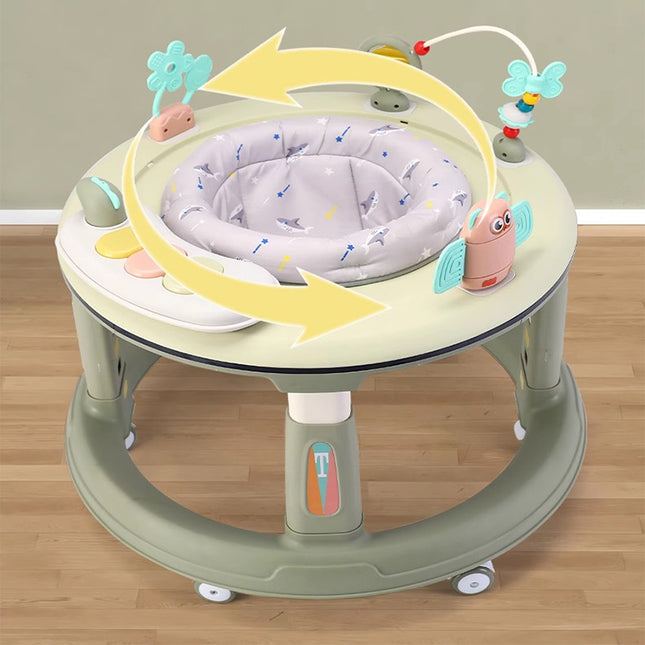 Baby Walker 3 in 1 Multi-Functional BH-105 Gray