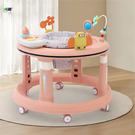 Baby Walker 3 in 1 Multi-Functional BH-105 Pink