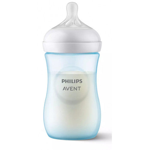 Philips Avent Natural Response 260ml Baby Bottle Blue