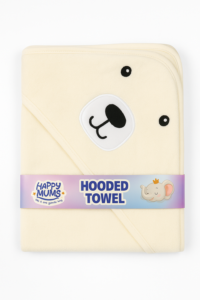 Happy Mums Hooded Towel – Soft, Cozy & Adorably Cute