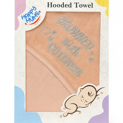 Crowned with Cuteness – Ultra Soft Hooded Towel