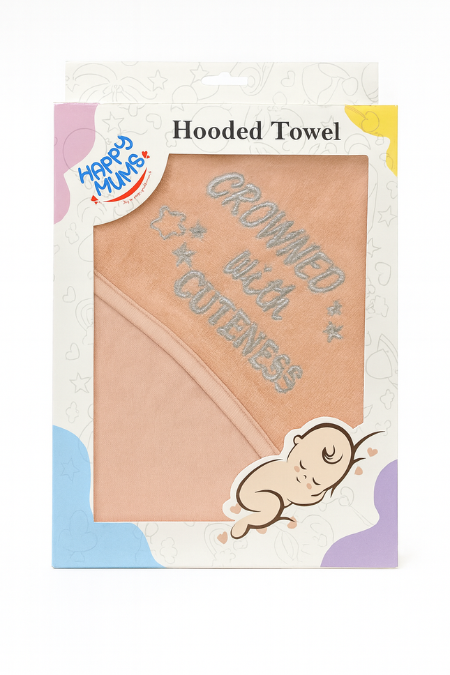 Crowned with Cuteness – Ultra Soft Hooded Towel