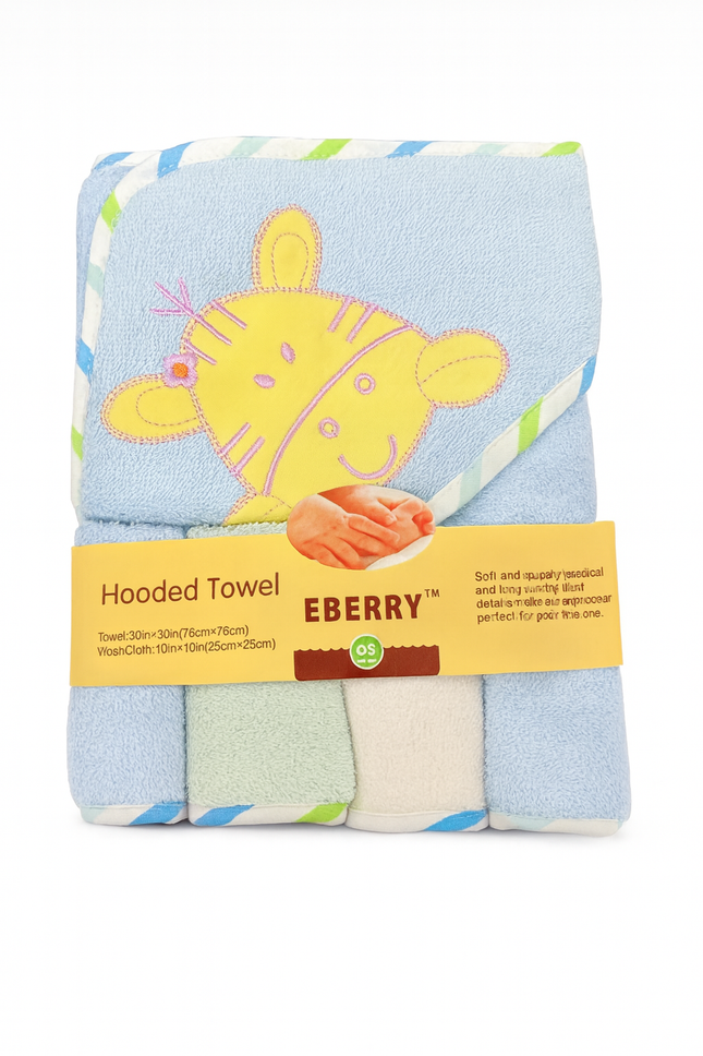 Eberry Hooded Towel – Soft, Absorbent & Adorably Cute