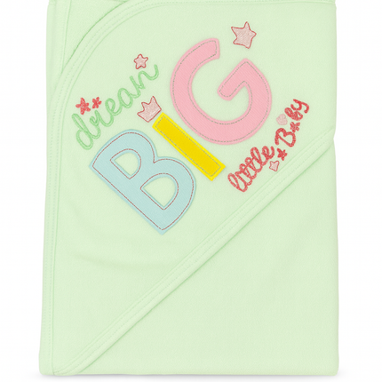 Dream Big Little Baby – Super Soft Hooded Towel 100% Cotton