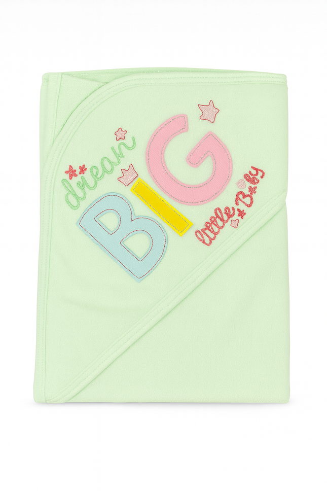 Dream Big Little Baby – Super Soft Hooded Towel 100% Cotton