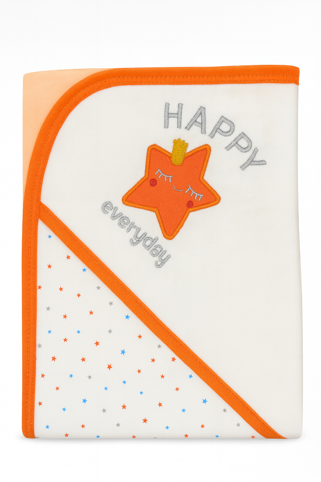 ⭐ Happy Everyday – Soft Baby Hooded Towel
