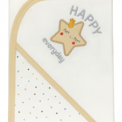 ⭐ Happy Everyday – Soft Baby Hooded Towel