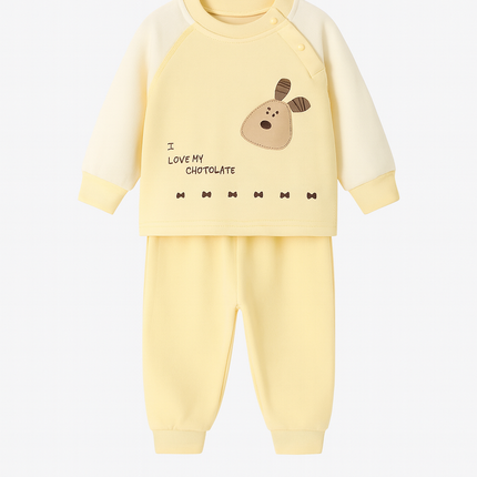 Yellow Winter Sweatshirt & Pajama