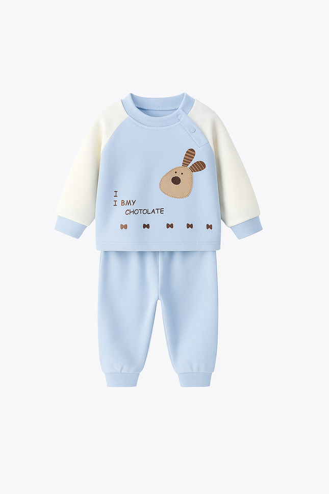 Blue Winter Sweatshirt & Pajama