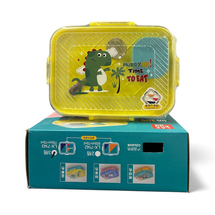 Laxson SUS304 Stainless Steel Lunch Box – Cartoon Dino Design
