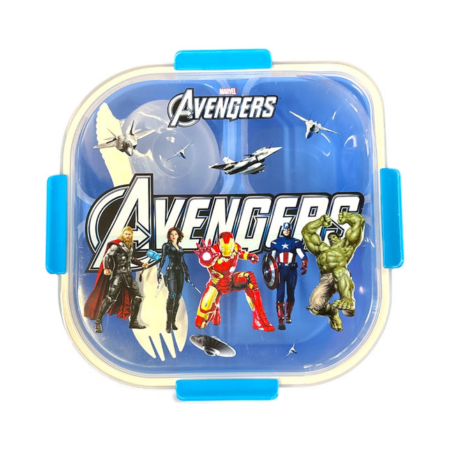 Marvel Avengers Lunch Box – Blue with Hero Design