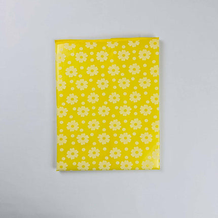 Plastic Changing Sheet Yellow