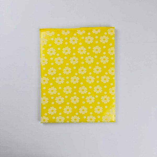 Plastic Changing Sheet Yellow