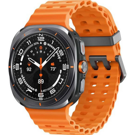Smart Watch Ultra – AMOLED Display | Sports & Fitness Tracker | Orange Strap