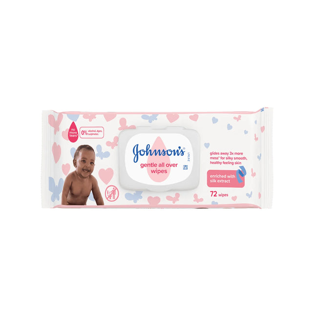 Johnsons Baby Wipes 72pcs