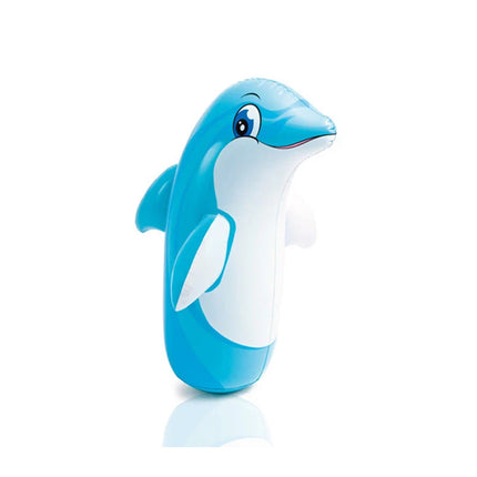 Intex Inflatable PVC Sand Base Dolphin Shape Hit Me 3D, 97cm x 61cm