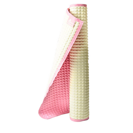 Kids Joy Air-Filled Rubber Cot Sheet – Soft, Waterproof & Comfortable Baby Changing Mat (Pink)