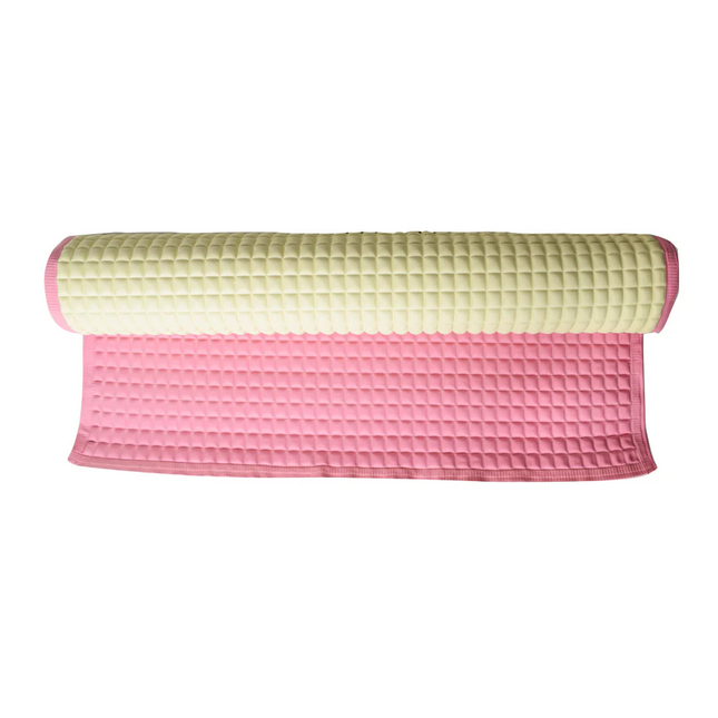Kids Joy Air-Filled Rubber Cot Sheet – Soft, Waterproof & Comfortable Baby Changing Mat (Pink)
