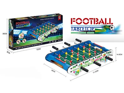 Kids Mini Football Tabletop Game – Foosball Soccer Toy Set for Boys & Girls | Indoor Sports Fun for Ages 6+