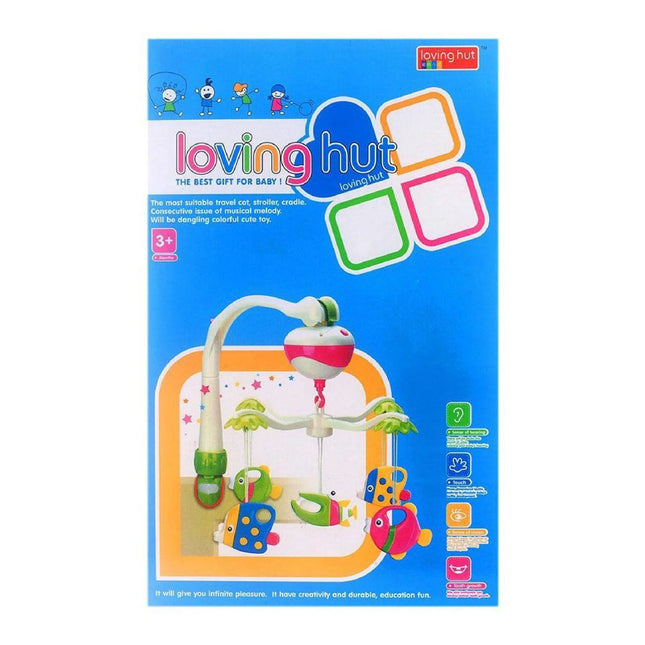 Loving Hut Musical Baby Crib Mobile | Colorful Fish Hanging Toys