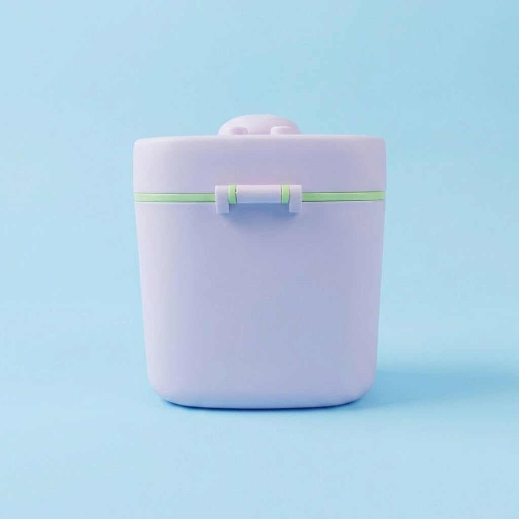 Leak-Proof Travel Milk Powder Storage Container