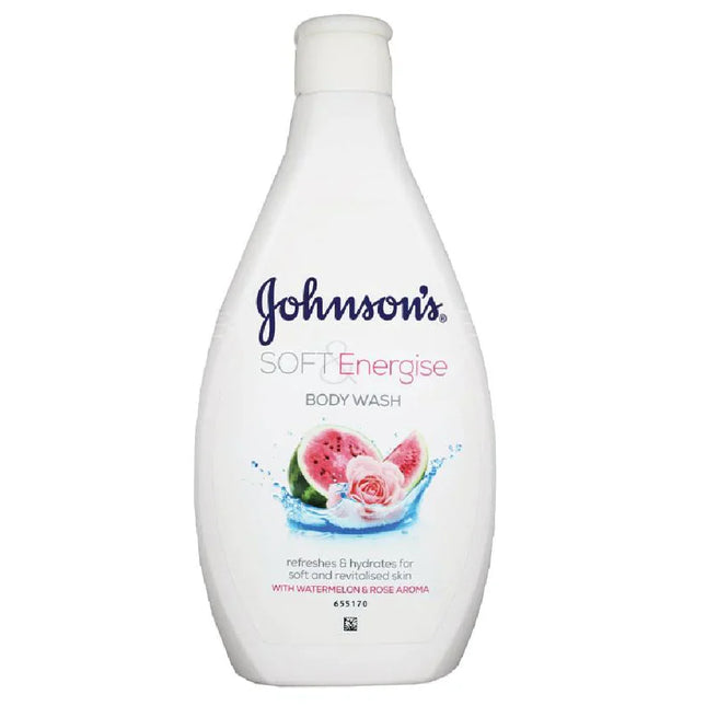 Johnsons Soft & Energise Bodywash 400ml
