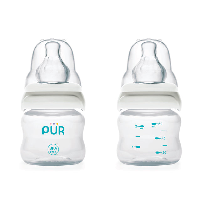 PUR plastic Feeding Bottle 2oz