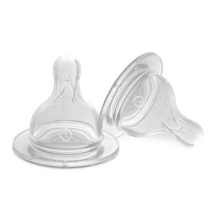 PUR Wide Neck Silicon Nipple Vari Flow