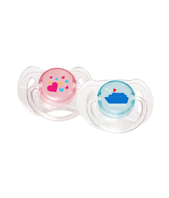 Pink Baby Orthodontic Silicon Pacifier