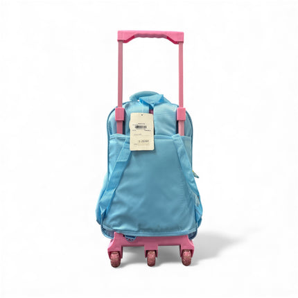Queen of Snow Trolley School Bag – Frozen-Themed Rolling Backpack