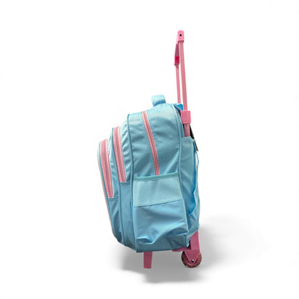 Queen of Snow Trolley School Bag – Frozen-Themed Rolling Backpack
