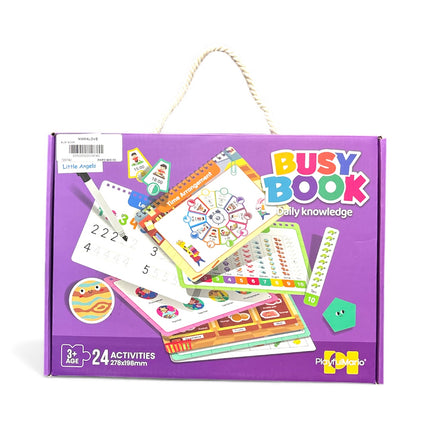 Busy Book for Kids – 24 Activity Learning Book (Daily Knowledge Edition)