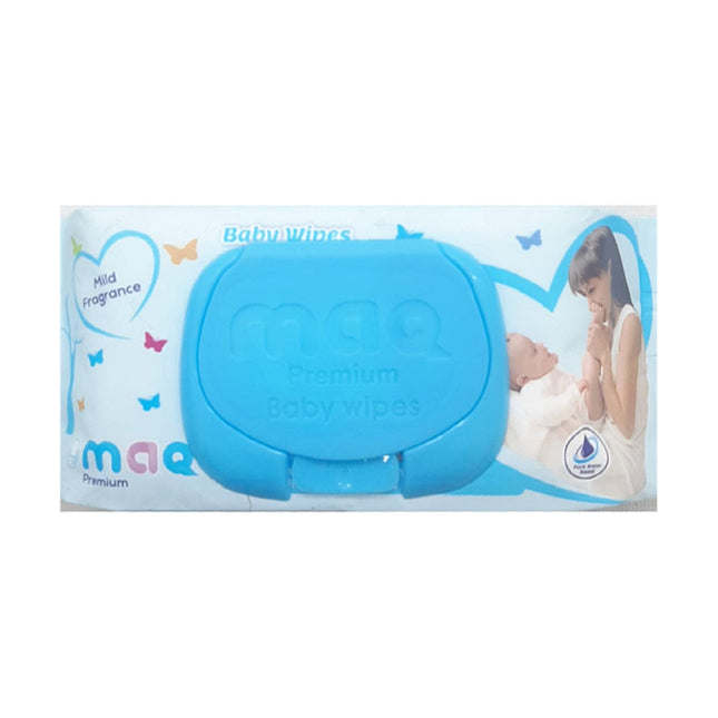Maq Premium Mild Fragrance Baby Wips Blue