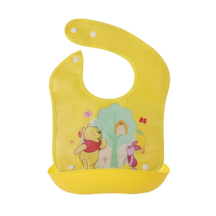 Pooh Bear  Style Baby Bib (Yellow)