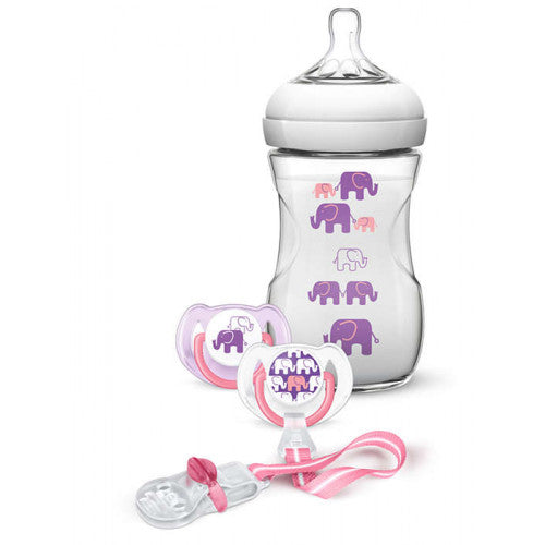 Naturall 260ML Elephant Design Gift Set (SCD628/13)