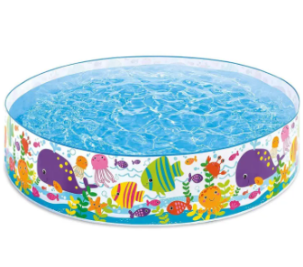 Intex Wet Set Collection Kids Inflatable Swimming Pool – Pineapple Design 162 x 25cm