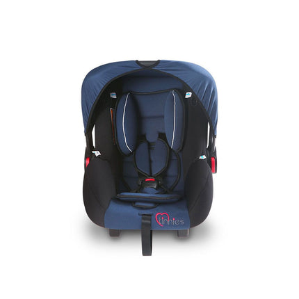 Blue Baby Carrier & Rear-Facing Car Seat – Comfortable, Safe & Cushioned (Newborn–18 Months, Up to 13 kg)