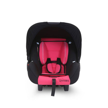 Pink Baby Carrier & Rear-Facing Car Seat – Comfortable, Safe & Cushioned (Newborn–18 Months, Up to 13 kg)