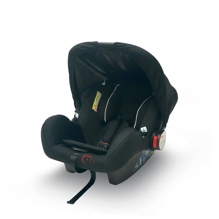 Black Baby Carrier & Rear-Facing Car Seat – Comfortable, Safe & Cushioned (Newborn–18 Months, Up to 13 kg)