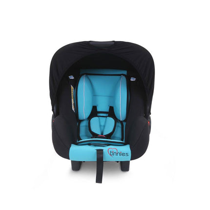 Green Baby Carrier & Rear-Facing Car Seat – Comfortable, Safe & Cushioned (Newborn–18 Months, Up to 13 kg)