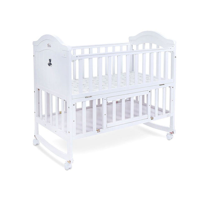 TINNIES WOODEN COT-WHITE T901