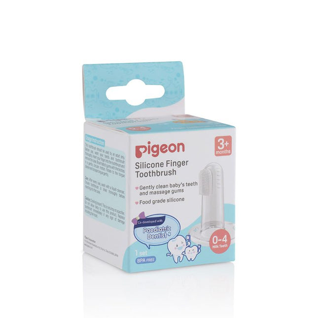 PIGEON SILICONE FINGER TOOTH BRUSH