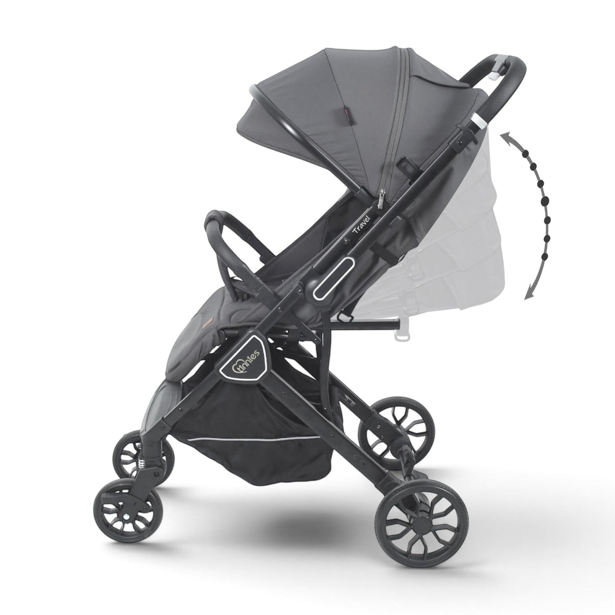 Tinnies Travel Baby Stroller T109 – Grey