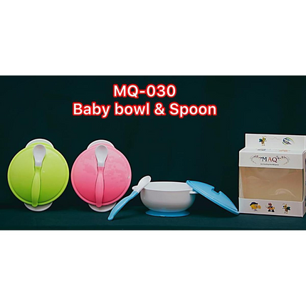 MAQ FEEDING BOWL&SPOON SET