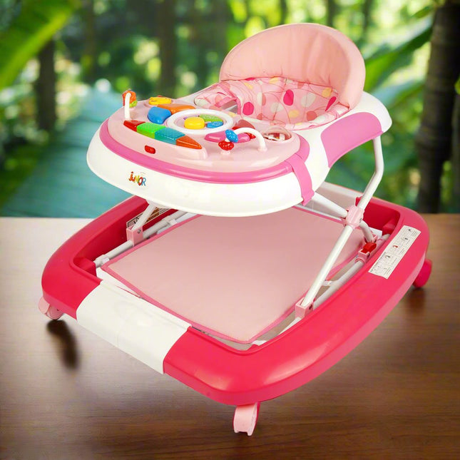 Junior 2-in-1 Baby Walker Pink W-250