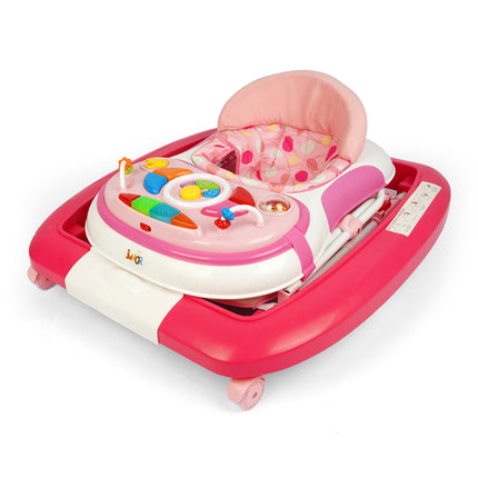 Junior 2-in-1 Baby Walker Pink W-250