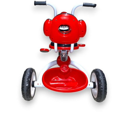 Twinkle ride on cycle T2600 with music red-Back side